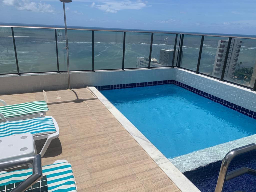 شقة ريسيفي  في Flat with the sea view المظهر الخارجي الصورة